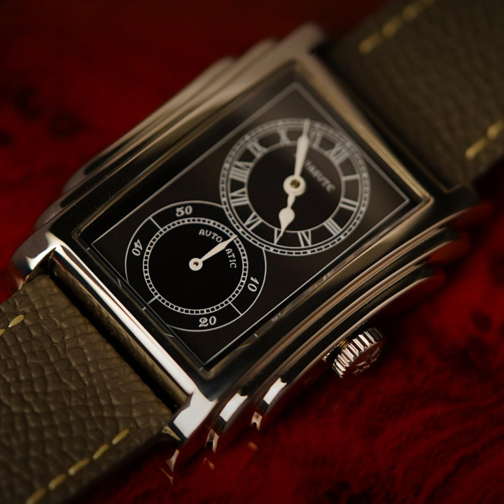 FARASTE 2241A Automatic Watch 31mm Stainless Steel Sapphire Leather Strap