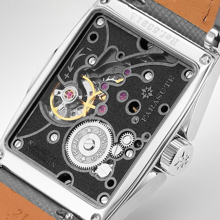 Farasute 5321A-1 Art Deco Hand-Winding Mechanical Watch