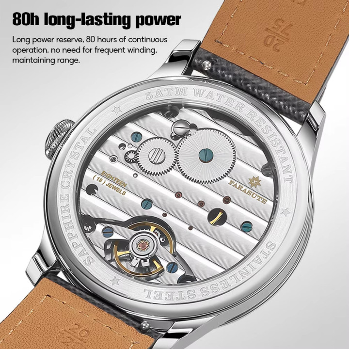 Farasute 5506B-1 Hand-Winding Mechanical Watch